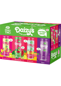Daizy's THC 10mg Variety Pack