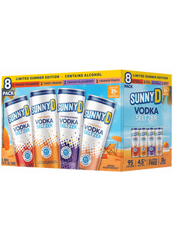 SunnyD Vodka Seltzer Summer Variety