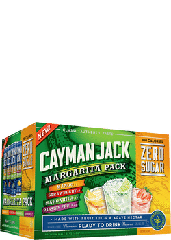 Cayman Jack Zero Sugar Margarita Variety 12pk 12oz Can