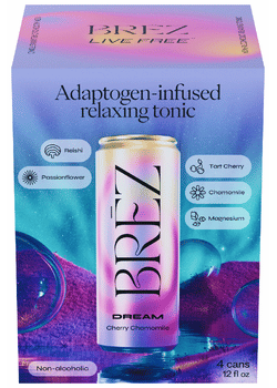 BREZ Non-Alcoholic Dream Cherry Chamomile Relaxing Tonic