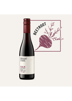 Bright State Low-Alcohol "Calm" Pinot Noir with Beetroot