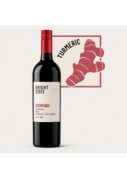 Bright State Low-Alcohol "Unwind" Cabernet Sauvignon with Turmeric