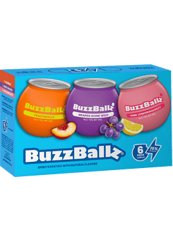 BuzzBallz Fruity Faves Cocktails 6 Pack