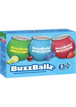 BuzzBallz Fruity Faves Cocktails 6 Pack