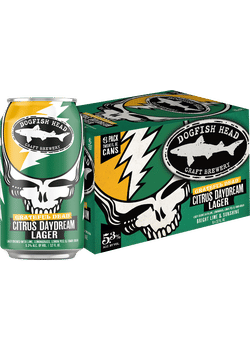 Dogfish Head x Grateful Dead Citrus Daydream Lager Beer