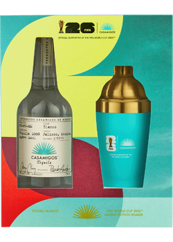 Casamigos Blanco with FIFA Cocktail Shaker