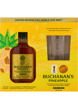 Buchanans Pineapple with FIFA Glass