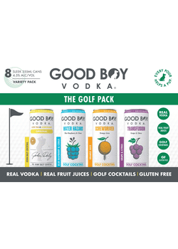 Good Boy Vodka The Golf Variety Pack
