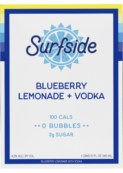 Surfside Blueberry Lemonade + Vodka