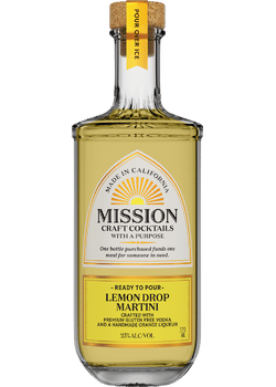 Mission Craft Cocktails Lemon Drop