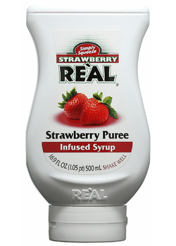 REAL Strawberry Puree Infused Syrup