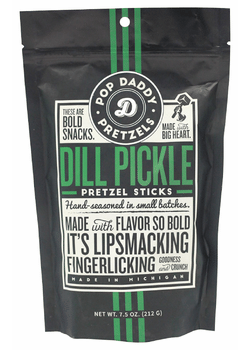 Pop Daddy Dill Pickle Pretzels