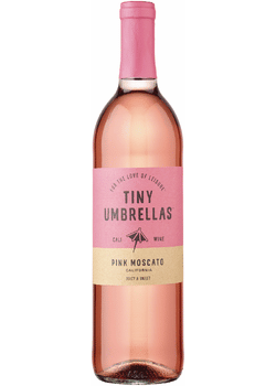 Tiny Umbrellas Pink Moscato