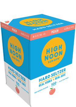 High Noon Hard Seltzer Vodka Peach