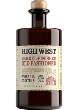 High West Old Fashioned Barrel Finished Cocktail