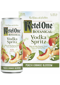 Ketel One Botanical Vodka Spritz Peach & Orange Blossom