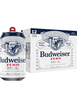 Budweiser Zero Non-Alcoholic American Lager Beer