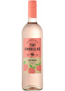 Tiny Umbrellas Sweet Peach