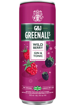 G&J Greenall's Wild Berry Gin & Tonic