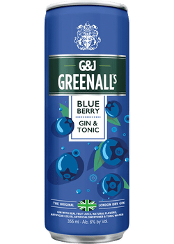 G&J Greenall's Blueberry Gin & Tonic