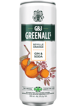 G&J Greenall's Seville Orange & Soda