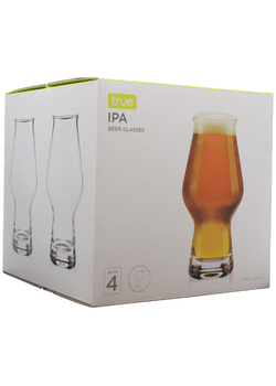True - IPA Beer Glasses 4pk
