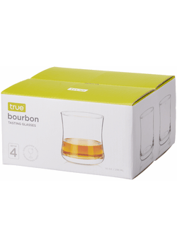 True - Bourbon Glasses 4pk