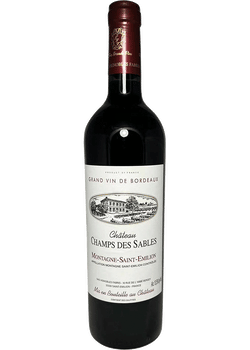 Chateau Champs des Sables Montagne St Emilion Bordeaux