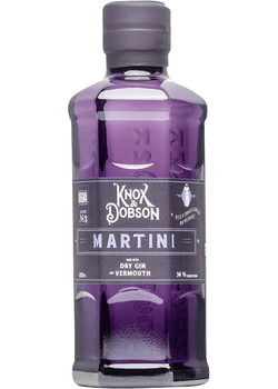 Knox & Dobson Classic Gin Martini Cocktail