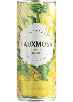 Fauxmosa Pineapple Lemon & Mint Non-Alcoholic Mimosa