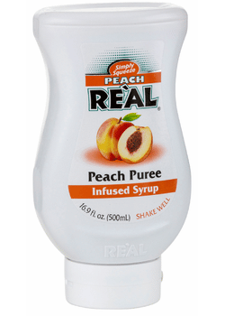 REAL Peach Puree Infused Syrup
