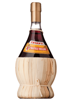 Bellini Chianti Straw Bottle