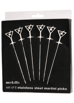 Martini Picks SS Set of 6
