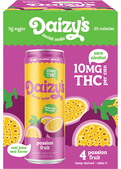 Daizy's THC 10mg Watermelon Lime Social Soda