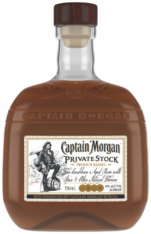 旧ボトル Captain Morgan Private Stock 1Lラム酒 Captain Morgan Private Stock | Total Wine & More