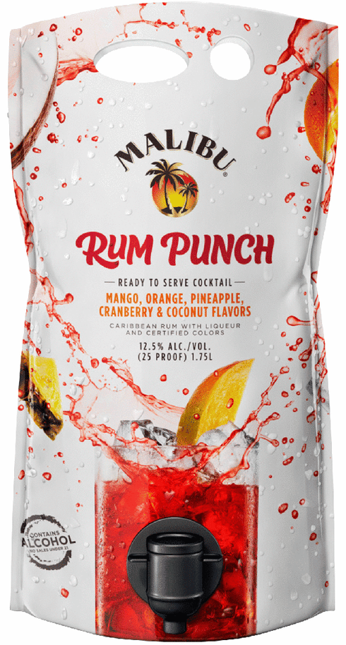 Malibu Rum Punch Pouch Ready To Drink Total Wine More