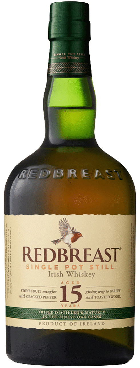 RED BREAST 15年 シングルポットスティルウイスキー 700ml Redbreast 15 Yr Irish Whiskey | Total Wine & More