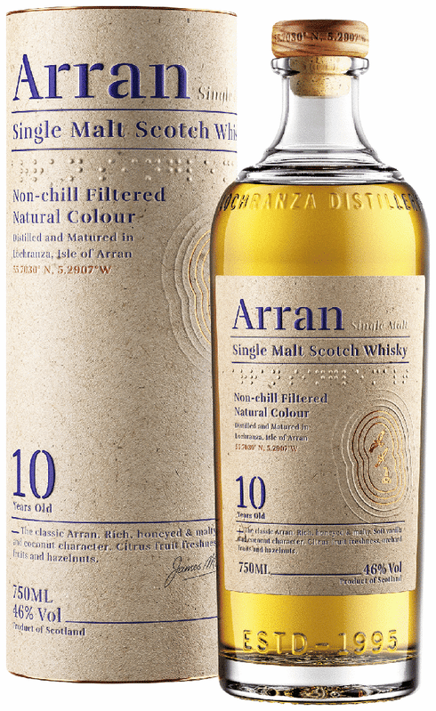 ウイスキー Arran Single Malt Scotch Whisky 700ml Arran 10yr Single Malt Scotch 700ml – InternetWines.com