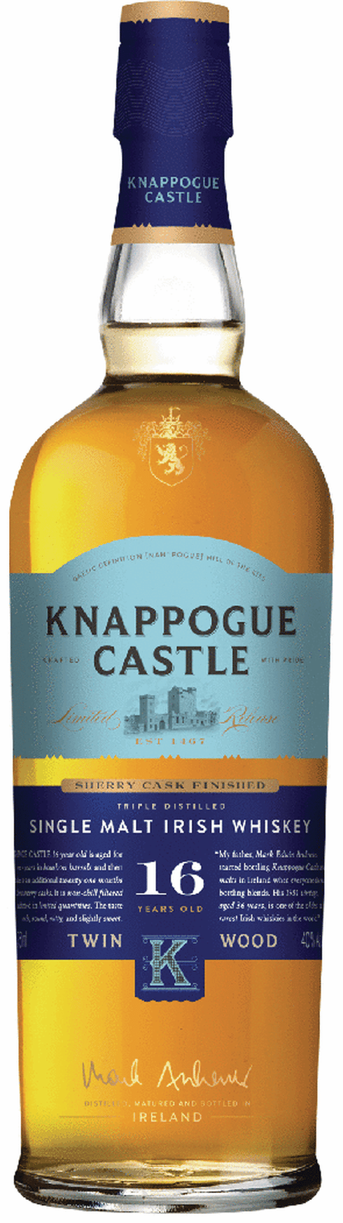 Knappogue Castle 16 Year Old Twin Wood