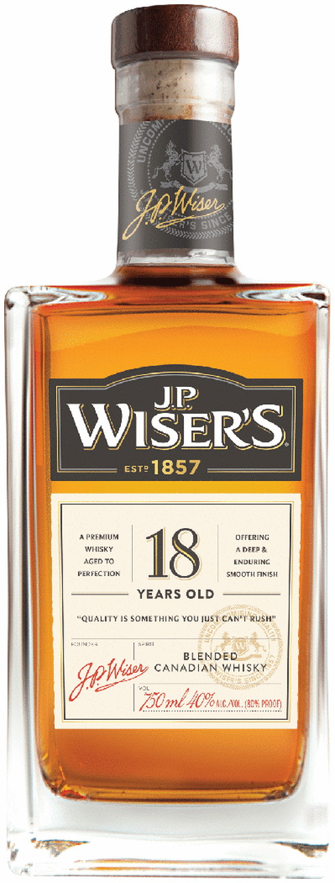 JP Wiser's 18 Year Canadian Whiskey | Total Wine & More