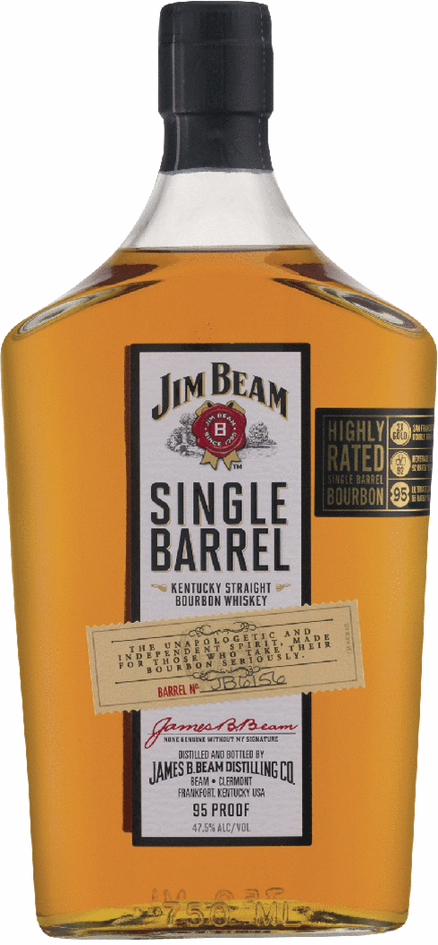 Jim Beam Single Barrel ケンタッキーストレージバーボン Jim Beam Single Barrel Kentucky Bourbon Whiskey | Total Wine