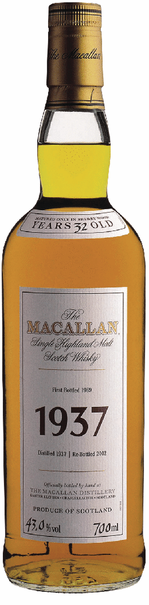 Macallan Fine and Rare 1937 | Total Wine & More