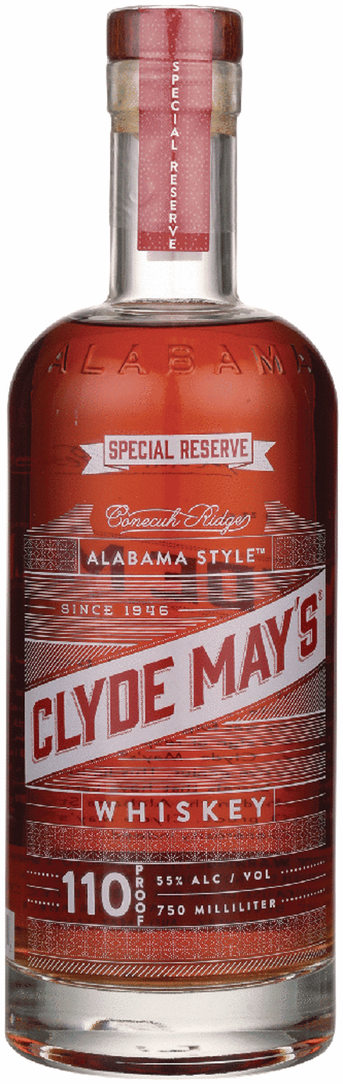 Clyde May's Special Reserve Alabama Style Whiskey