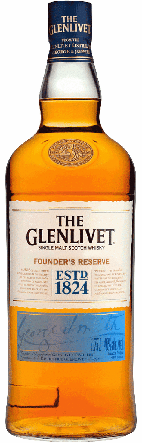 The Glenlivet Founder's Reserve Single Malt Scotch | Total Wine & More