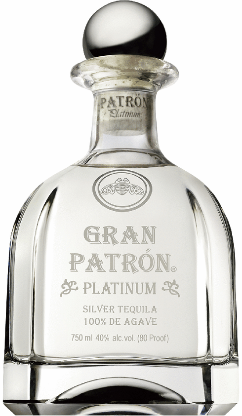 GRAN PATRÓN PLATINUM 750ml Patron Tequila Gran Platinum | Total Wine & More
