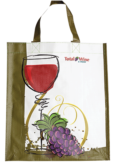 Reusable Bottle Bag Beer/Wine Total Wine More
