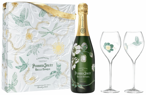 Perrier Jouet Grand Brut Gift with 2 Glasses | Total Wine & More