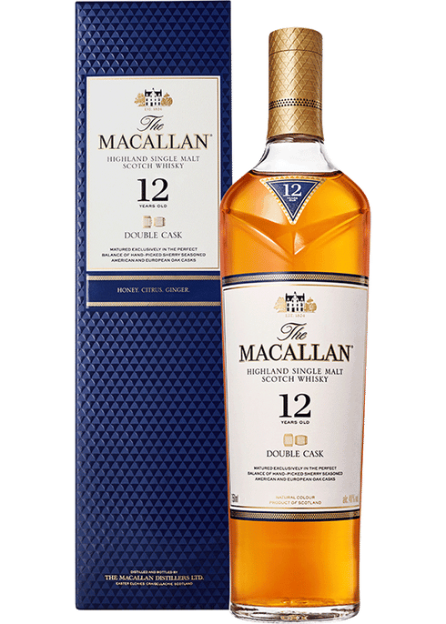 The Macallan 12 年　Old Double Cask 700ml Macallan 12 Yr Double Cask Single Malt Scotch | Total Wine