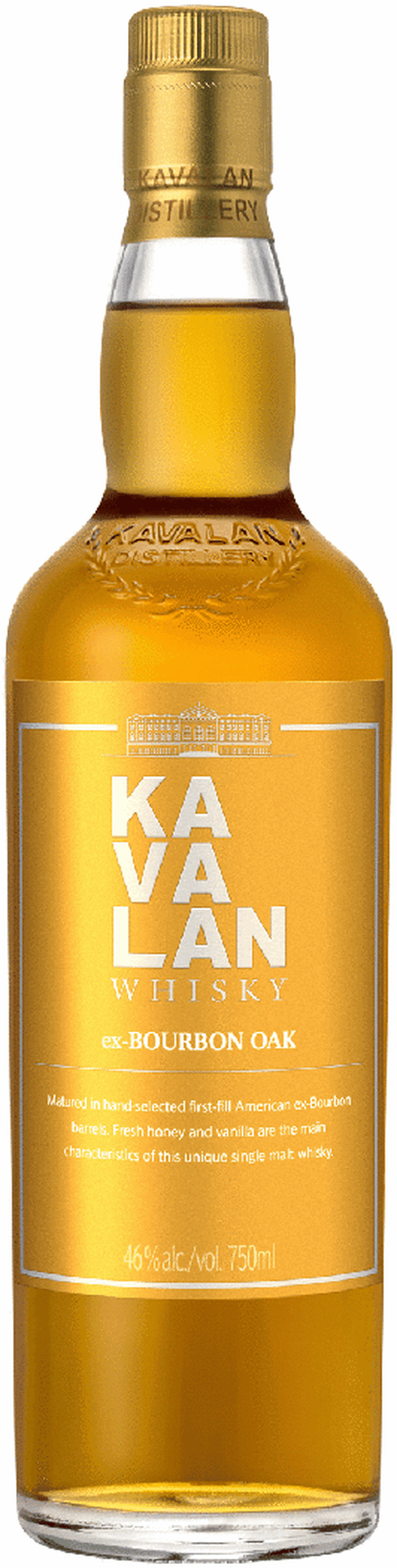 KAVALAN EX-BOURBON OAK 700ml 46度 Kavalan Whisky Ex-Bourbon Oak | Total Wine & More