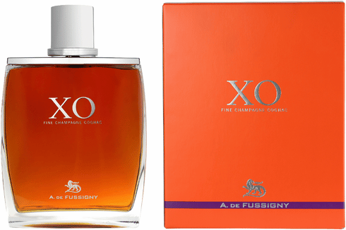 おまけ付　XO FOR MEN シャンパンコニャック　A.DE FUSSIGNY Buy Fussigny Cognac XO For Men Original Release | Flask Wines